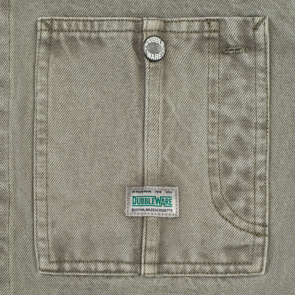 Dubbleware Zip Rider Chore Jacket - Olive Night