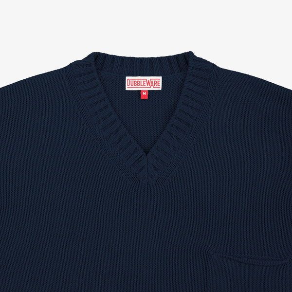 Dubbleware Beacon Pullover Knit - Navy
