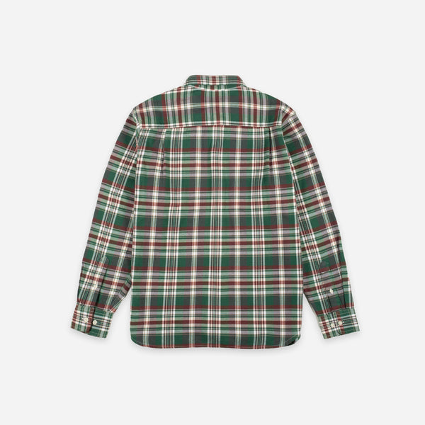 Heritage Check Workshirt - Green Plaid