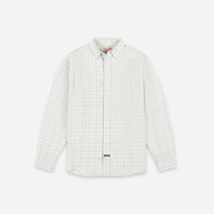 Dubbleware - Dubbleware Heritage Check Workshirt - Grey Plaid -  - Main Front View