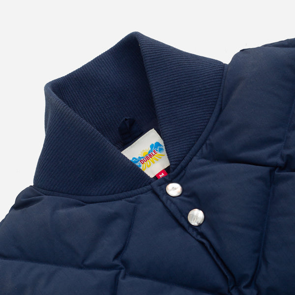 DUBBLE DOWN VEST - NAVY