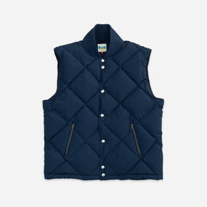 Dubbleware - DUBBLE DOWN VEST - NAVY -  - Main Front View