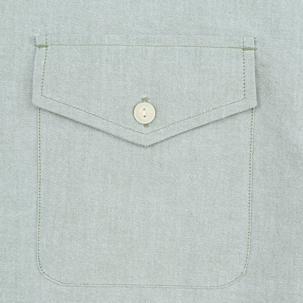 POSTAL POPOPVER OXFORD SHIRT - SAGE