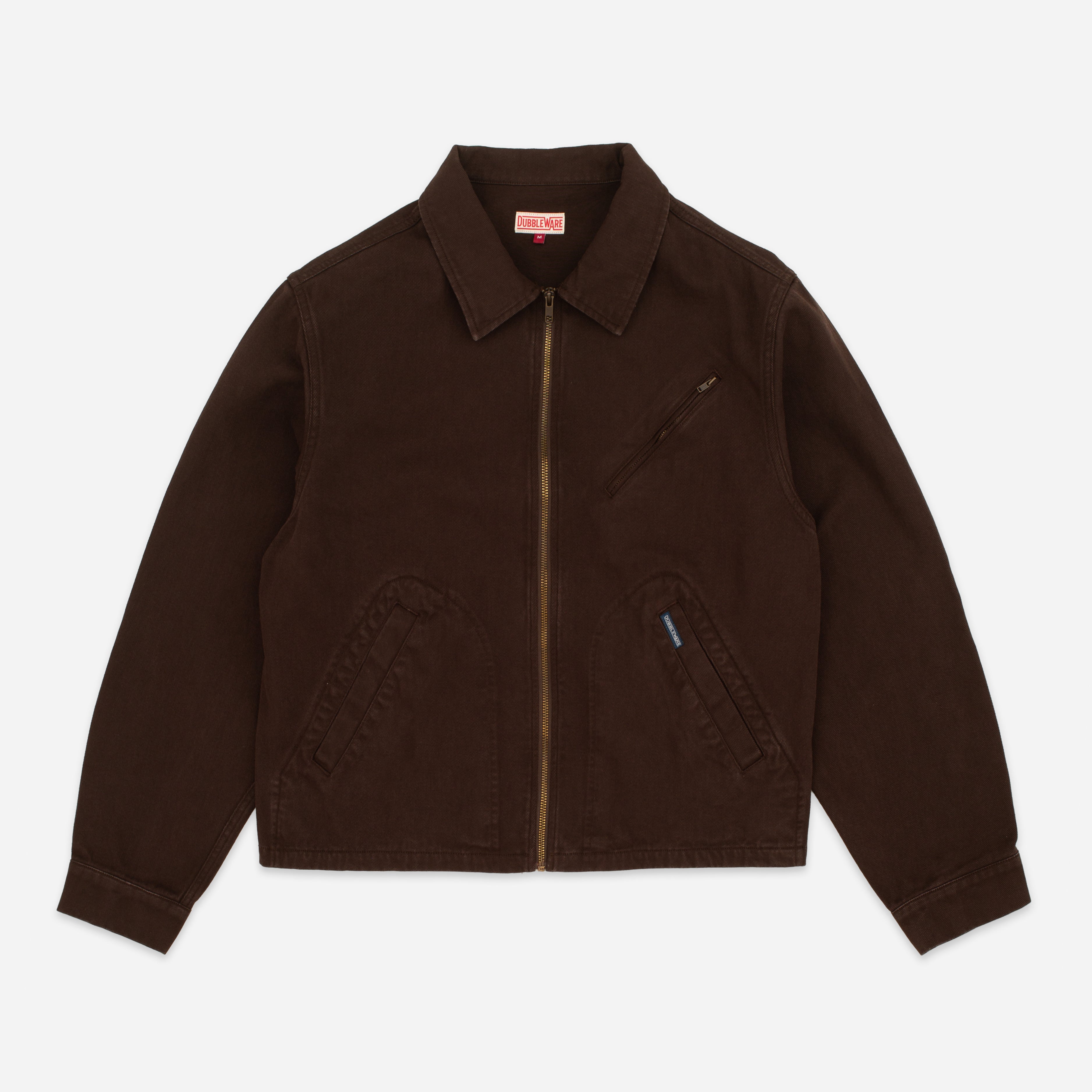 Dubbleware CROP MECHANIC JACKET - CHOCOLATE PLUM - The Great Divide