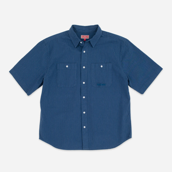 TOUGH STRIPE WORKSHIRT - DARK NAVY