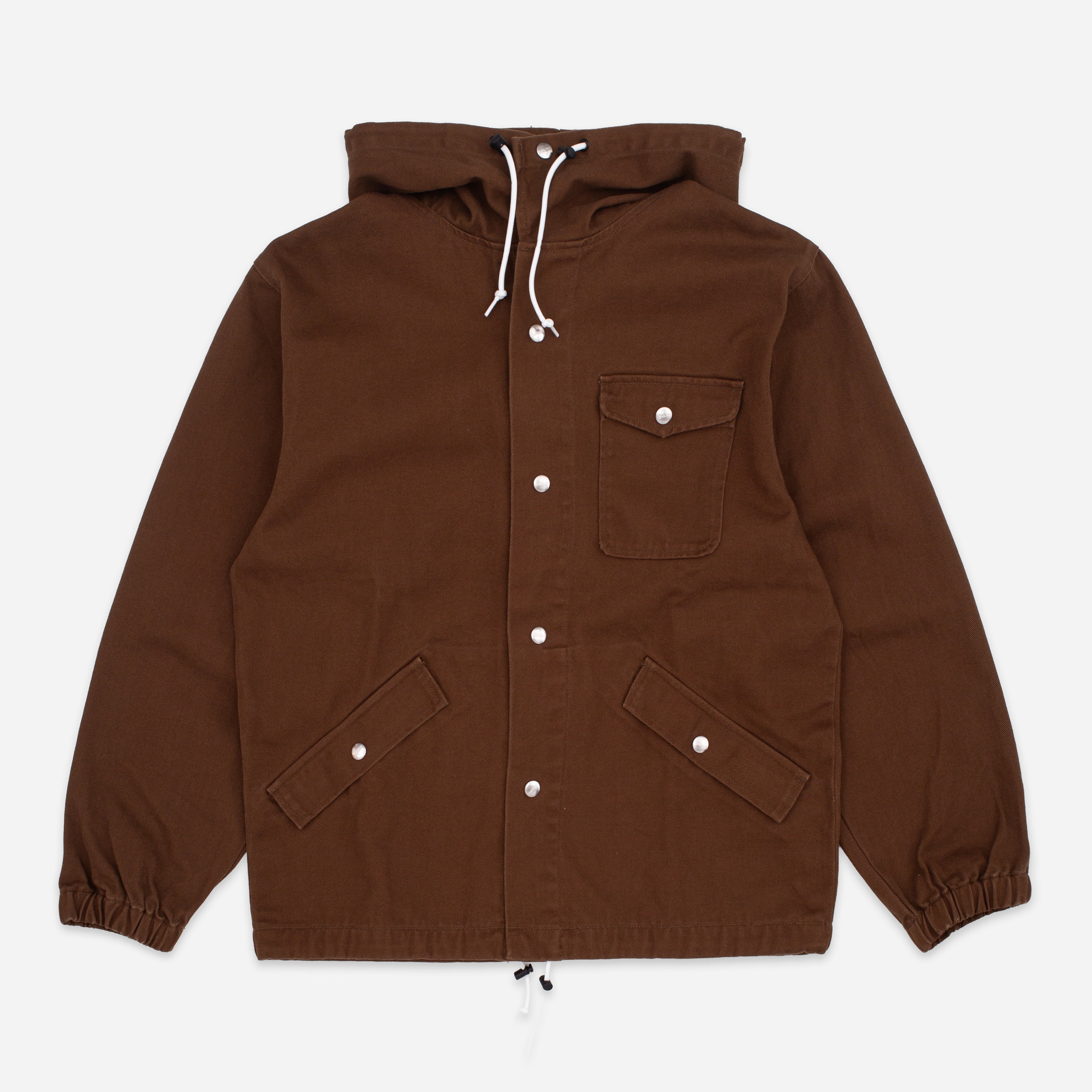 Dubbleware SNAP BREAKER JACKET - BROWN - The Great Divide