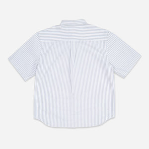 Dubbleware - TOUGH STRIPE WORKSHIRT - WHITE -  - Alternative View 1