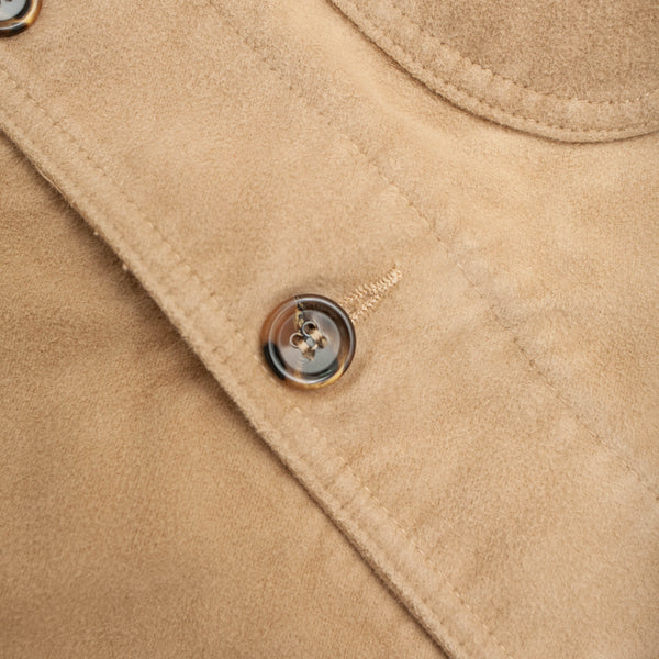 PETERSHAM MOLESKIN PENNY CHORE COAT - TAN