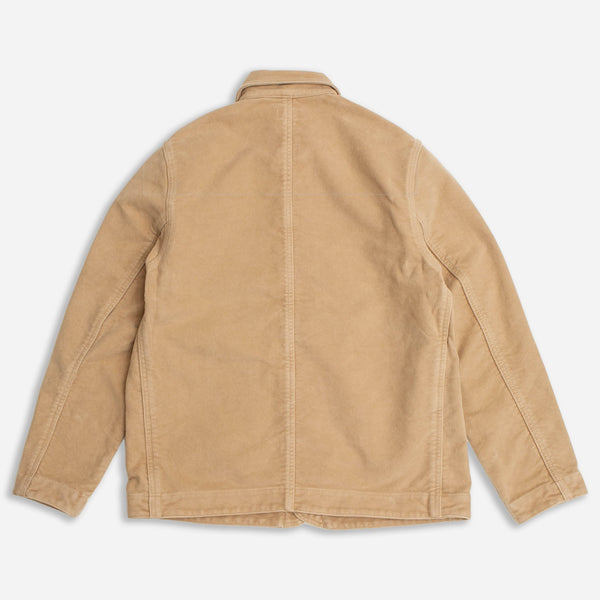 PETERSHAM MOLESKIN PENNY CHORE COAT - TAN