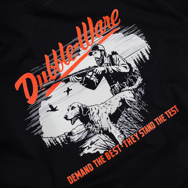 DUCK HUNTER T-SHIRT - BLACK