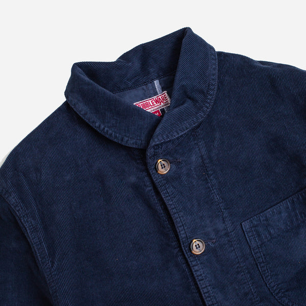 PETERSHAM CORD CHORE COAT - NAVY