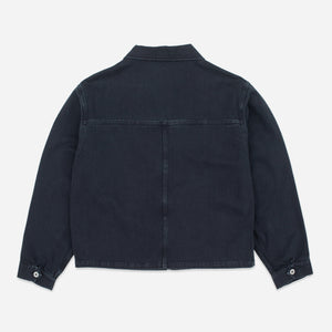 Dubbleware - CROP MECHANIC JACKET - DARK NAVY -  - Alternative View 1