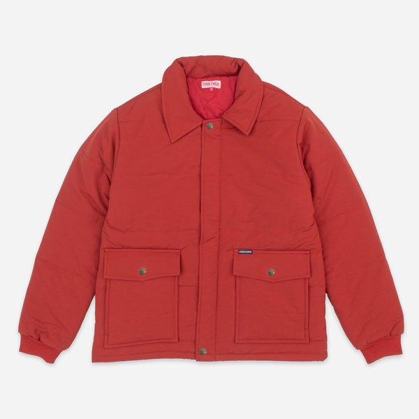 GRAIN JACKET - DARK RED