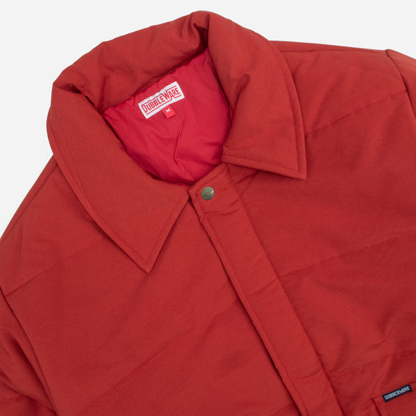 GRAIN JACKET - DARK RED