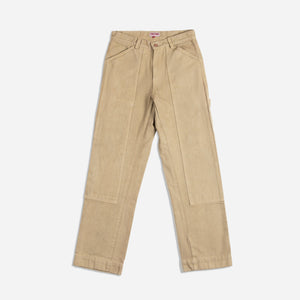 Dubbleware - BREWSTER DOUBLE KNEE PANT - TAN -  - Main Front View