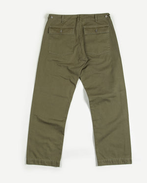 Dubbleware - SATEEN FATIGUE PANT - OLIVE -  - Alternative View 1