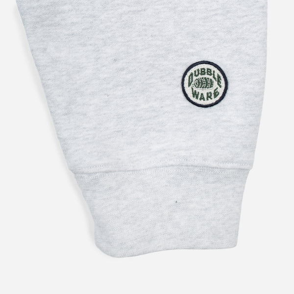 CREW SWEATSHIRT - ASH HEATHER GREY