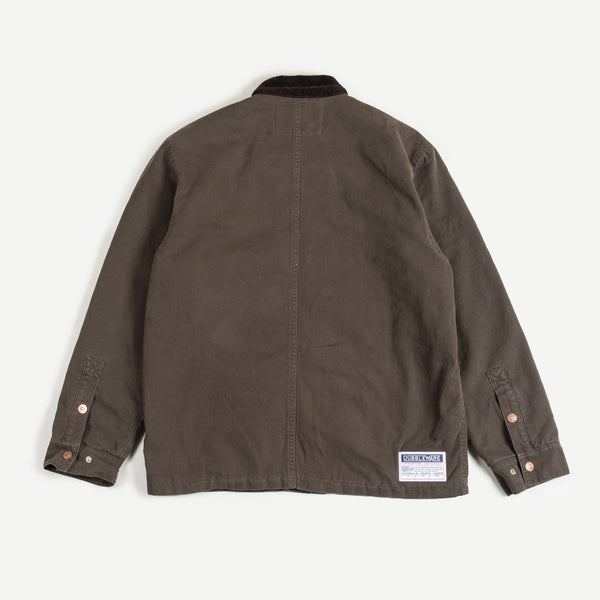 GROVETON BLANKET LINED WORK JACKET - SEA KELP