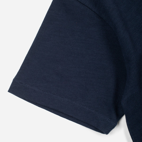 SLUB POCKET T-SHIRT - DARK NAVY