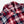 Charger l&#39;image dans la galerie, PLAID WINTER OVERSHIRT - MAROON OMBRE
