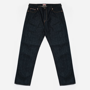 Dubbleware - MADE IN ITALY CARVER SELVEDGE JEANS - INDIGO (RAW) -  - Main Front View