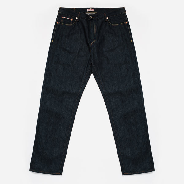 MADE IN ITALY CARVER STRAIGHT LEG JEANS - INDIGO (RAW)