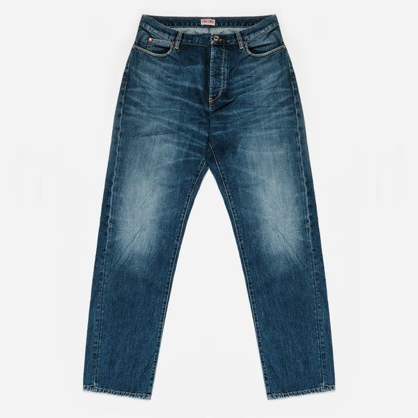 MADE IN ITALY CARVER STRAIGHT LEG JEANS - INDIGO (VINTAGE)