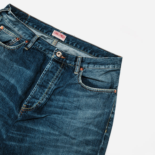 MADE IN ITALY CARVER STRAIGHT LEG JEANS - INDIGO (VINTAGE)