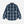 Charger l&#39;image dans la galerie, OMBRE PLAID BUTTON DOWN SHIRT MADE IN ITALY - NAVY/BLUE CHECK
