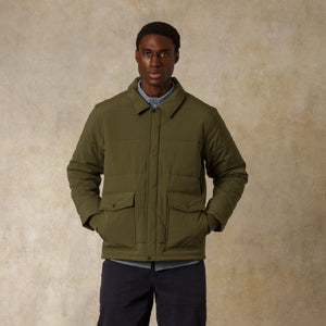 Dubbleware - Dubbleware Grain Jacket - Forest Green -  - Alternative View 1