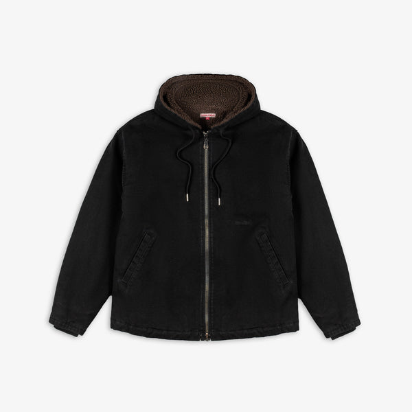 Cavva Fleece Jacket - Washed Black