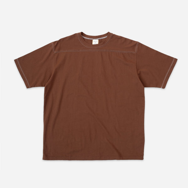 DIVISION FOOTBALL T-SHIRT - BRICK