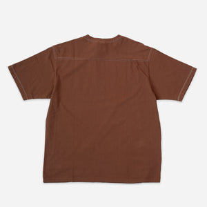 Khakis 2020 - DIVISION FOOTBALL T-SHIRT - BRICK -  - Alternative View 1