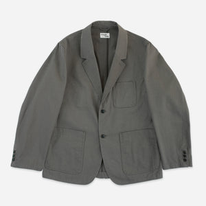 Rough Side - SLOB TWILL SPORTS JACKET - MUD -  - Main Front View
