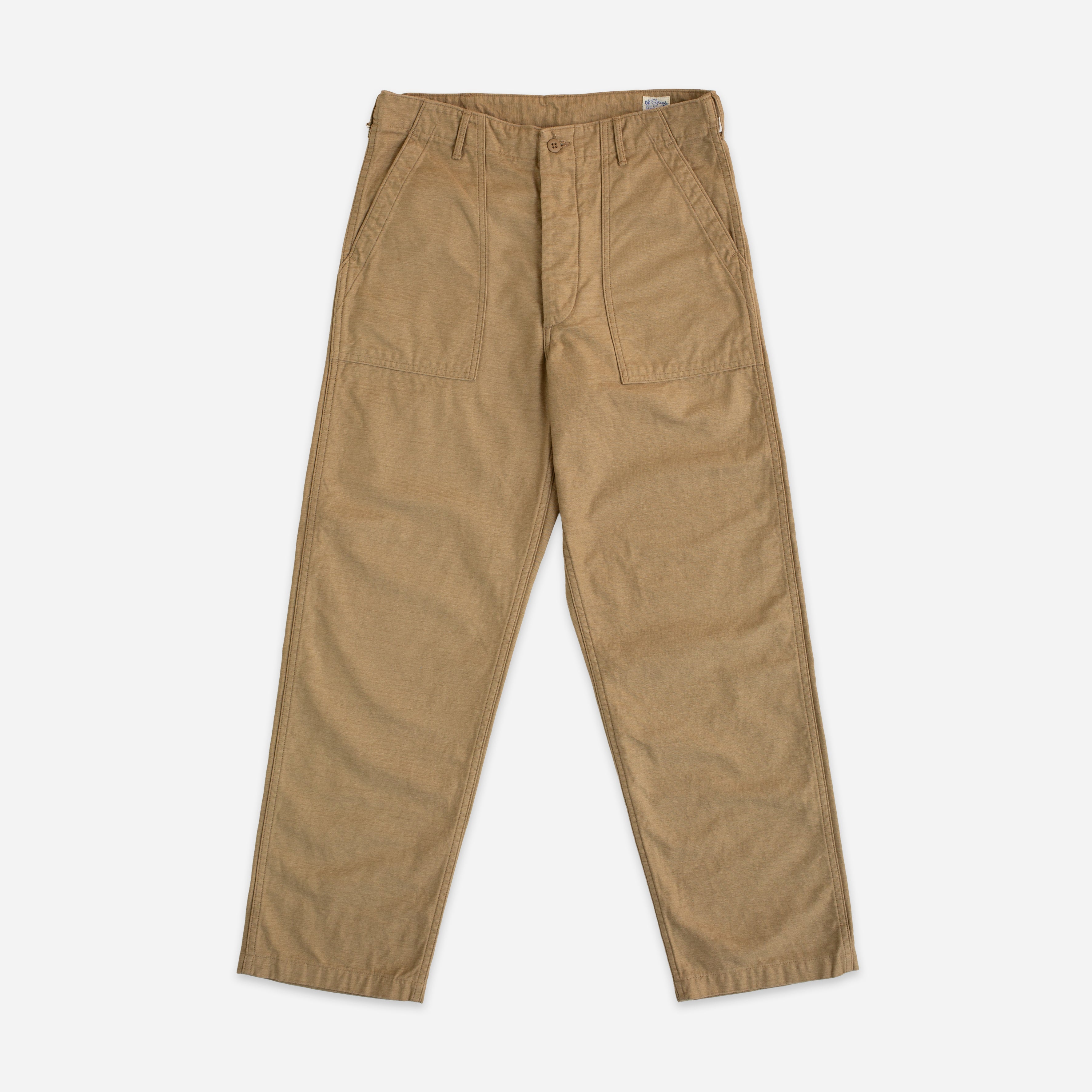 orslow US ARMY FATIGUE PANTS ベージュ S Orslow U.S ARMY FATIGUE PANTS - SAND BEIGE - The Great Divide