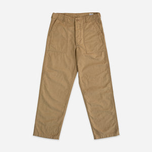 Orslow - U.S ARMY FATIGUE PANTS - SAND BEIGE -  - Main Front View