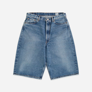 Orslow - SUPER DAD FIT DENIM SHORTS - USED -  - Main Front View
