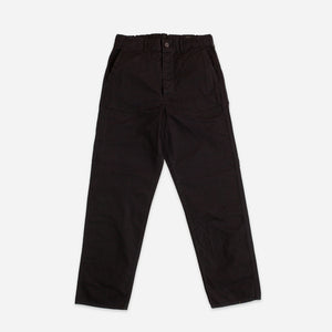 Orslow - FRENCH WORK PANTS - BLACK -  - Main Front View