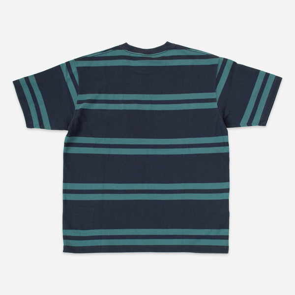 BOLD STRIPE T-SHIRT - NAVY