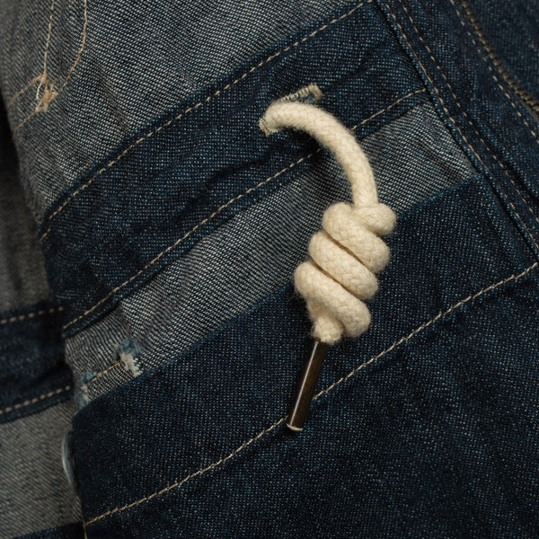 FIELD DENIM JACKET - DARK BLUE