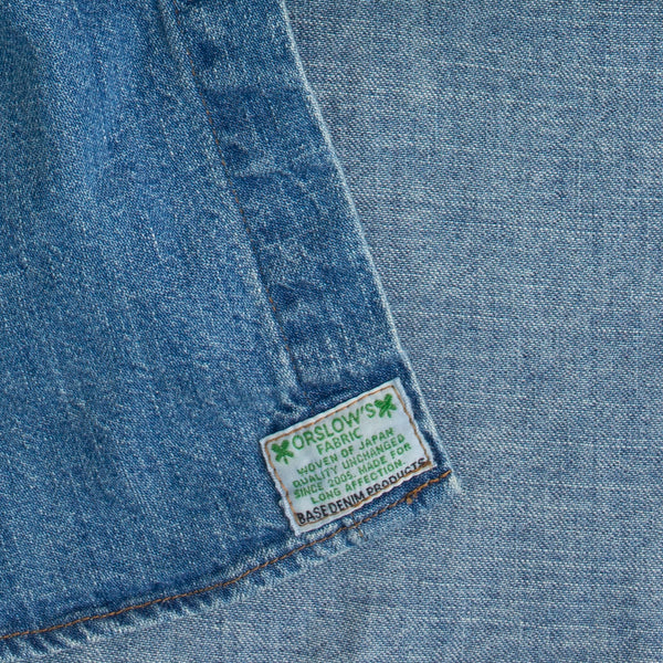 DENIM WESTERN SHIRT - USED WASH