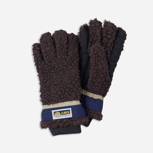 Elmer - TEDDY 5 FINGER GLOVES - BROWN -  - Main Front View