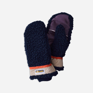 Elmer - TEDDY MITTENS - NAVY -  - Main Front View