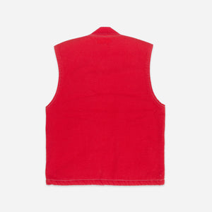 Dubbleware - CAVVA FLEECE LINED VEST - RUST -  - Alternative View 1