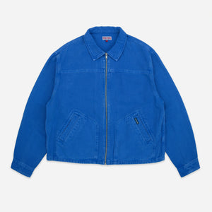 Dubbleware - CROP JACKET - ROYAL BLUE -  - Main Front View