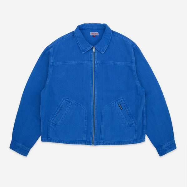 CROP JACKET - ROYAL BLUE