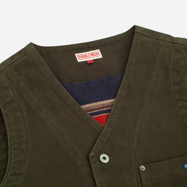 BLANDFORD FIELD VEST - OLIVE