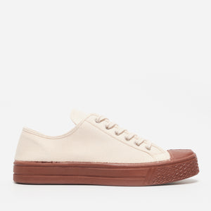 US Rubber Company - MILITARY LOW TOP - OFF WHITE/BROWN -  - Main Front View