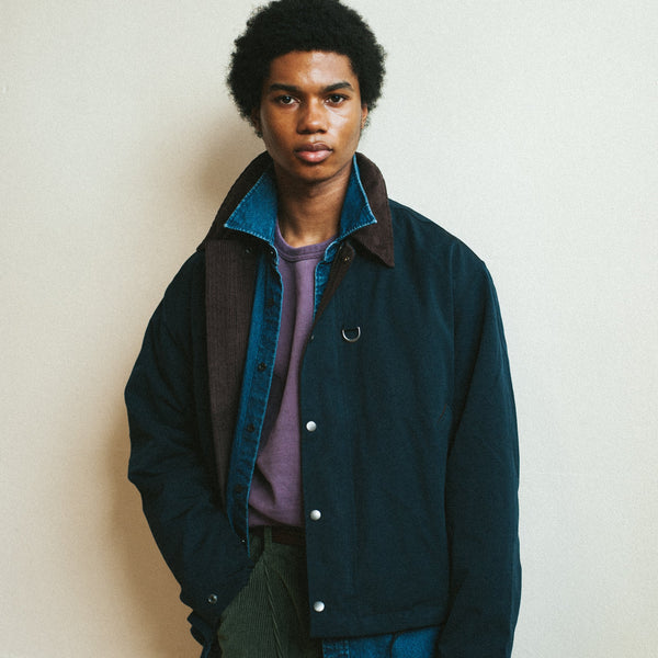 Frizmworks HERITAGE HUNTING JACKET - NAVY - The Great Divide