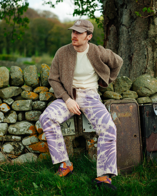 DOUBLEBACK CANVAS PANT - BERRY RIPPLE